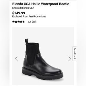 Blondo Hallie Waterproof Bootie